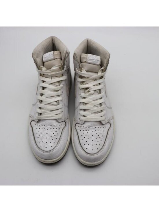 Nike Air Jordan 1 Retro High OG White Men\'s Size 10.5 Sneakers 555088-100 main image 9